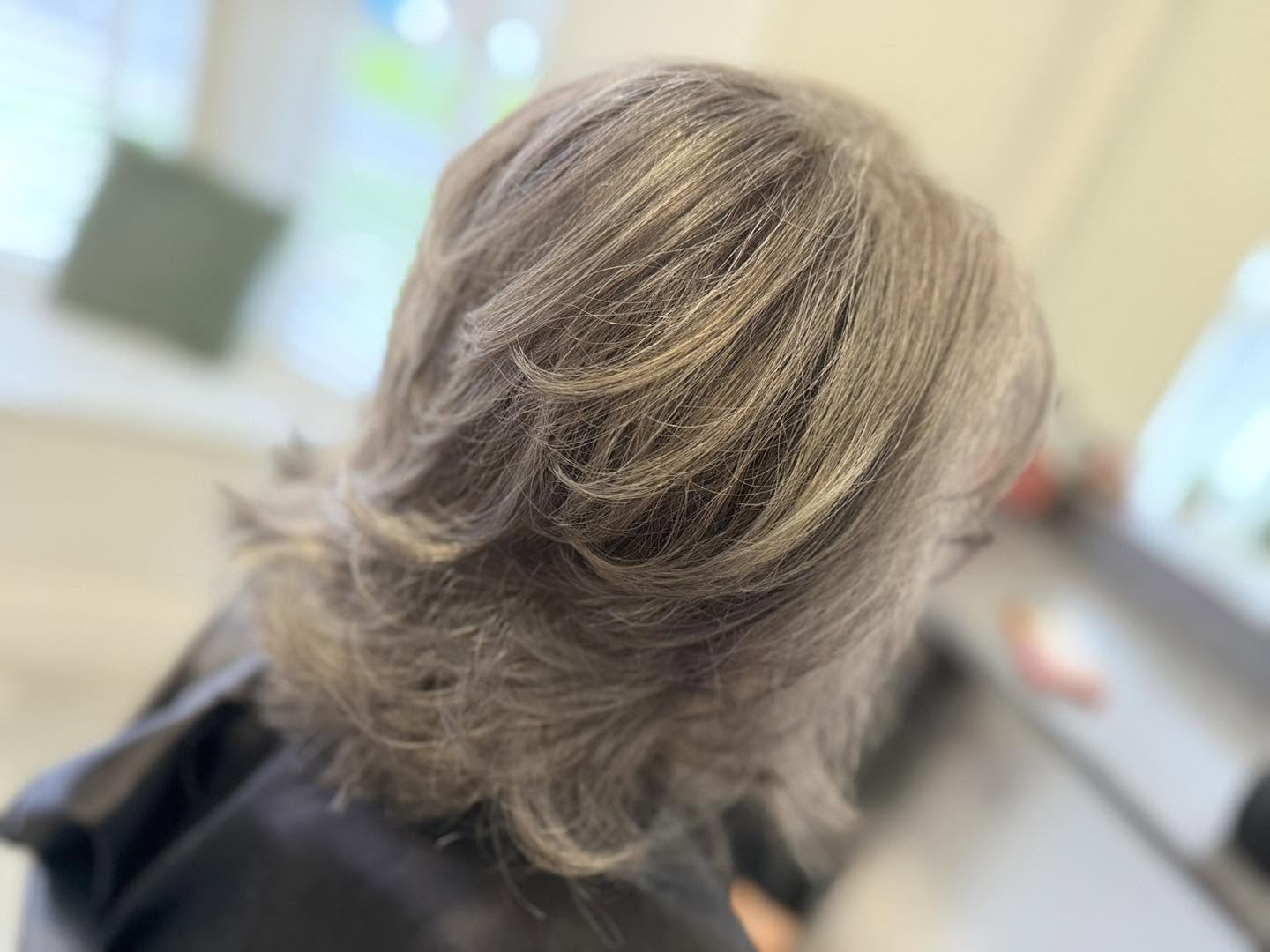 Grey blending at Hair by Lois in Bury, Ramsey